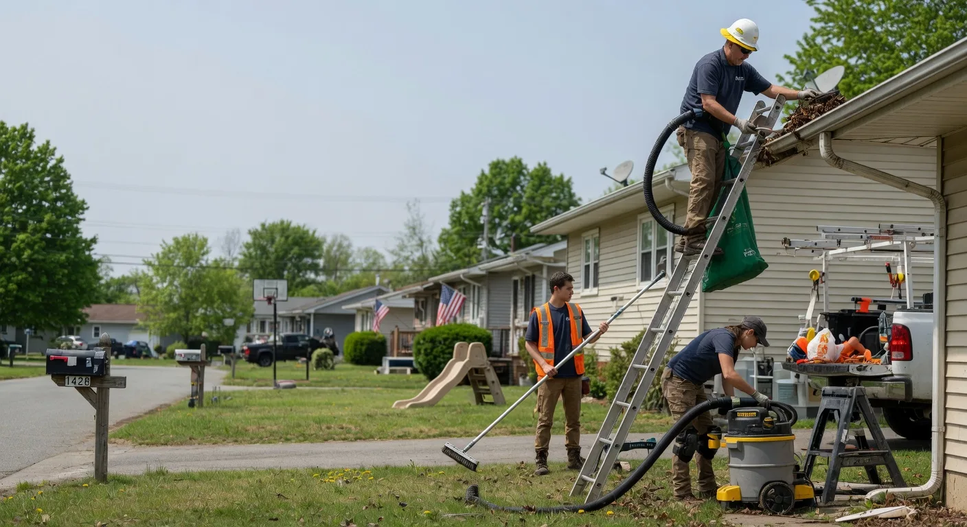 Gutter Installation in Farrell, PA near me